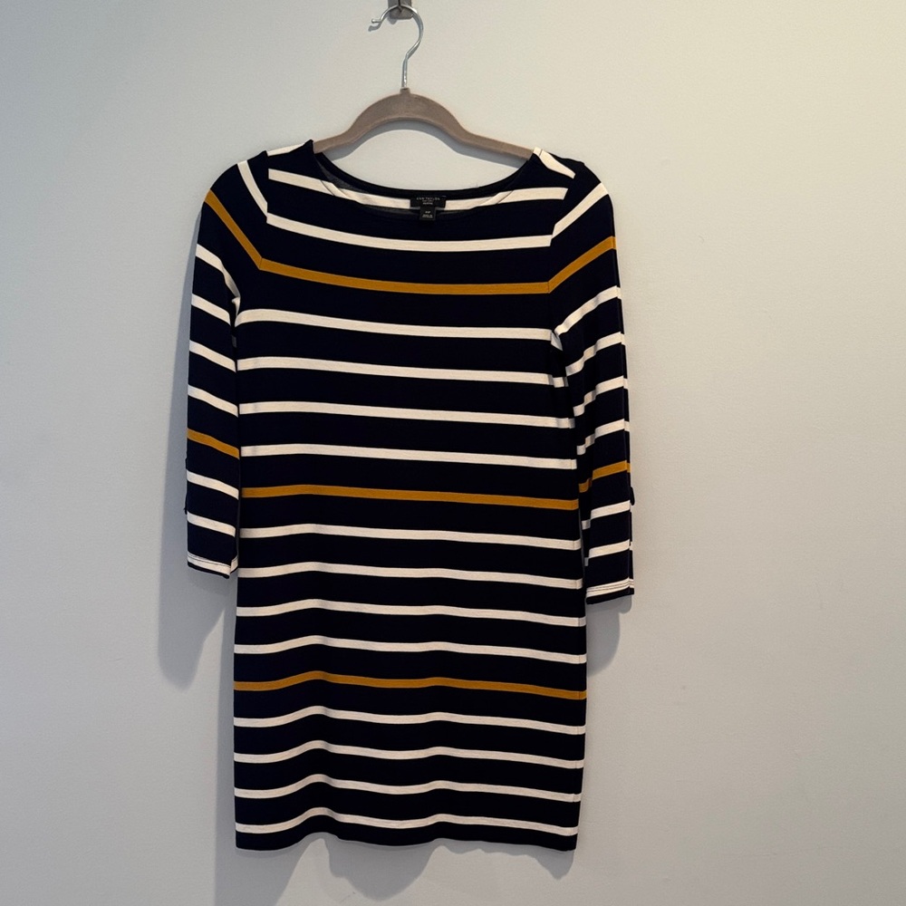 Ann Taylor Striped Mini Dress